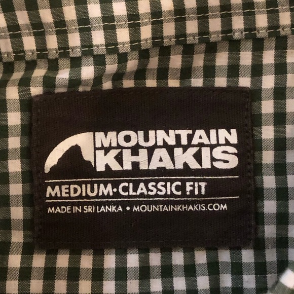 Mountain Khakis classic fit Spaulding woven Long Sleeve Shirt Mens M EUC - Picture 3 of 9